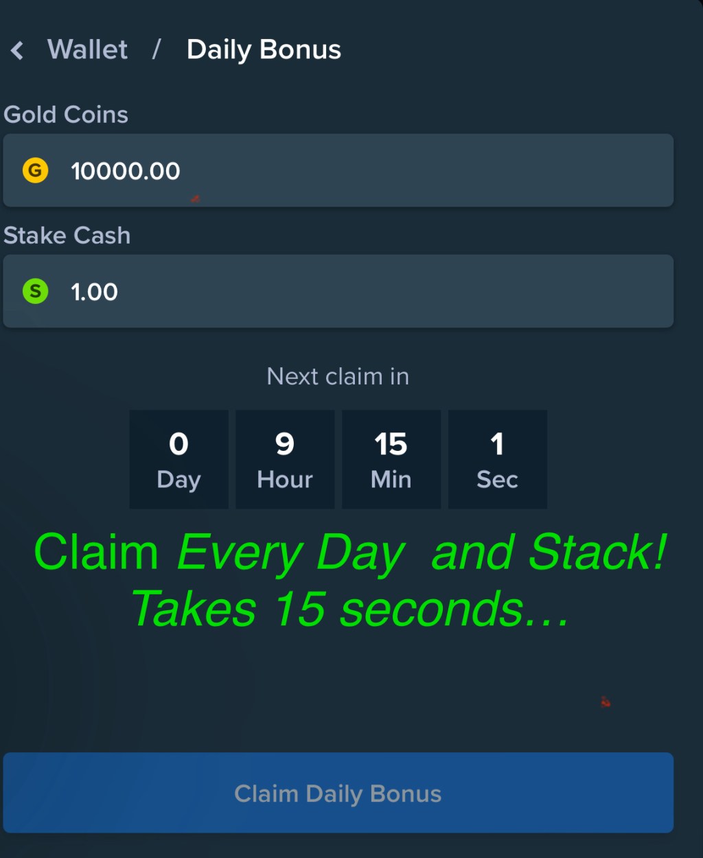 Earn a Free Dollar Every Day with&nbsp;Stake.us